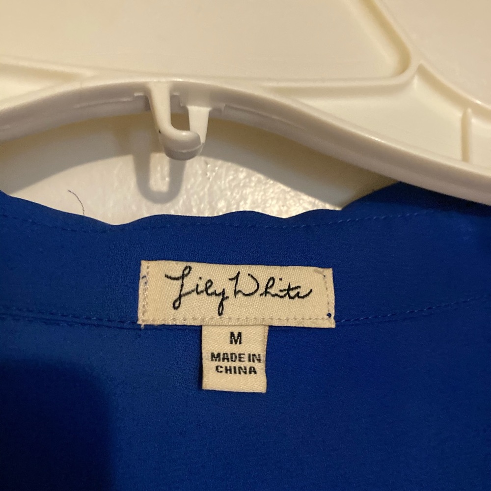 Blue long sleeve